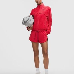 Lululemon *SET* SOLD OUT Court Rival Velvet Terry 2 piece Set size XL